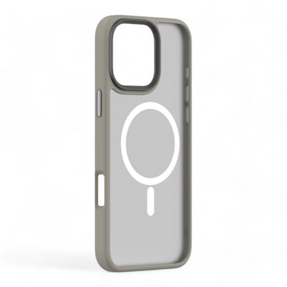 Estuche Devia MagSafe iPhone 16 Plus - Pino Series Gris Oscuro - 0706205700200092