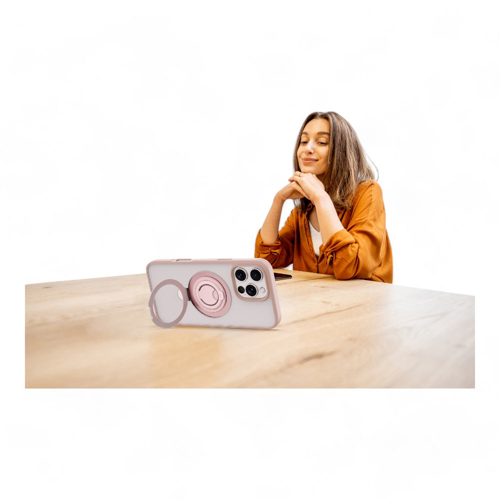 Estuche Devia MagSafe iPhone 16 Plus - Fucsia - 0706205700240079