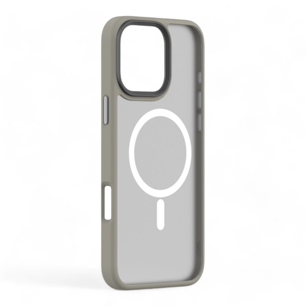 Estuche Devia MagSafe iPhone 16 Pro Gris Oscuro - 0706205700440092