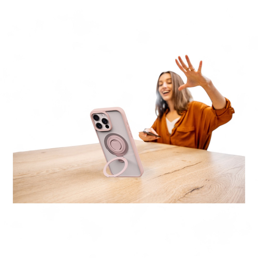 Estuche Devia MagSafe iPhone 16 Pro Fucsia - 0706205700480079