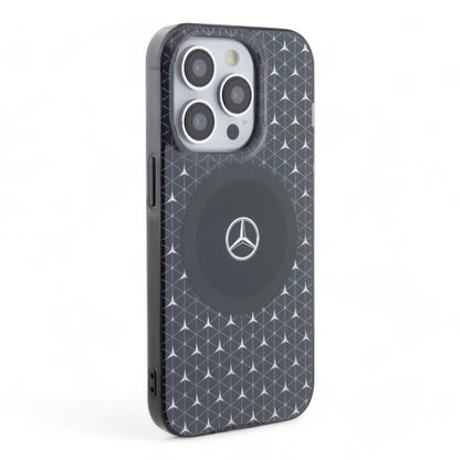 Estuche Mercedes-Benz MagSafe iPhone 15 - Negro - 0706206100060157
