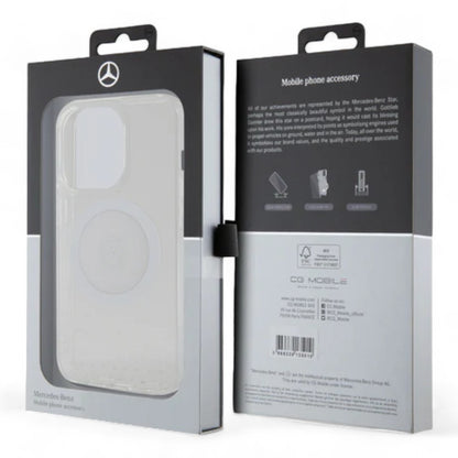 Estuche Mercedes-Benz MagSafe iPhone 15 Pro - Transparente - 0706206100130215