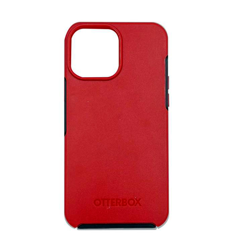 Estuche clasico otterbox symmetry apple iphone 13 pro max color rojo