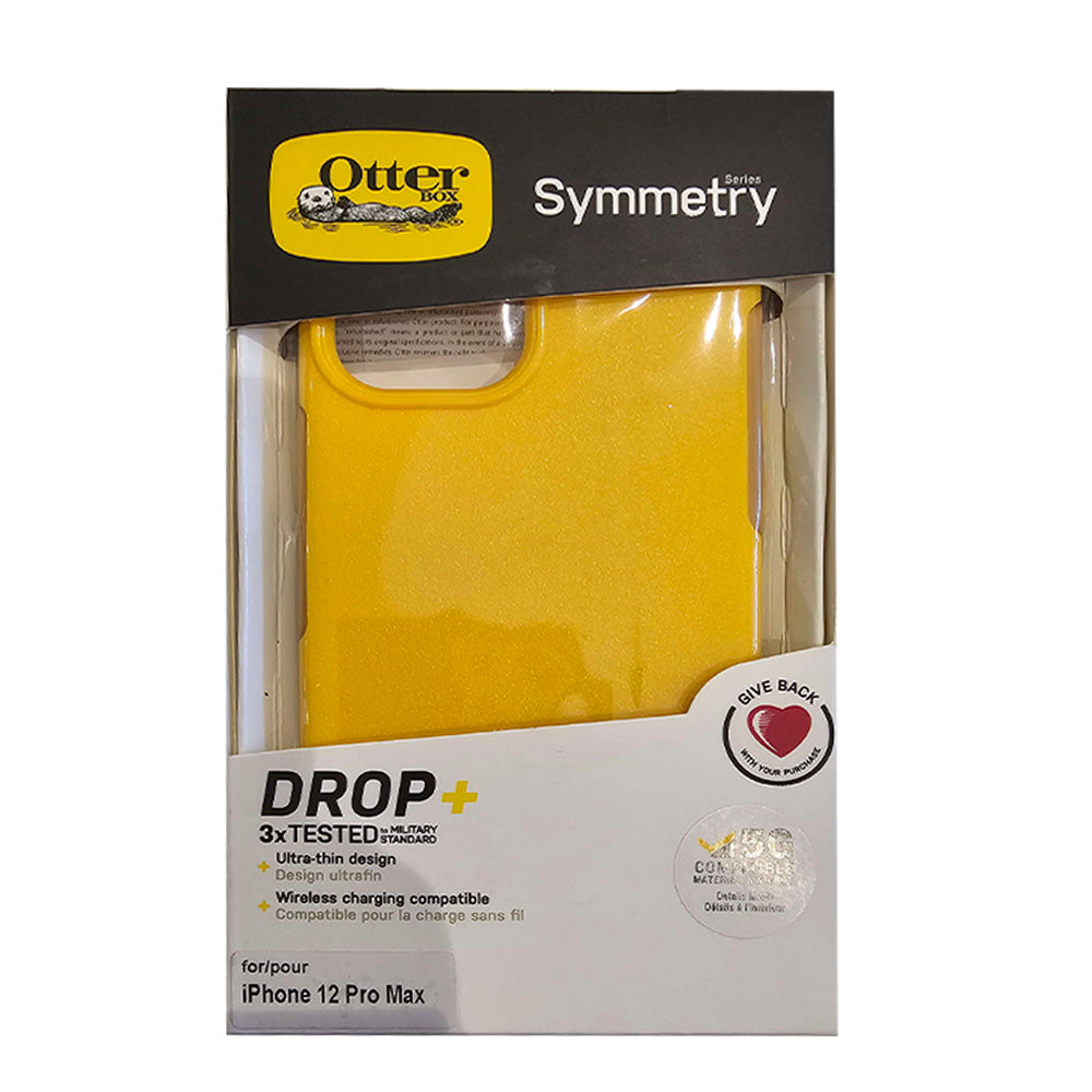 Estuche OtterBox Symmetry Amarillo para iPhone 12 Pro Max - 0710002800260002