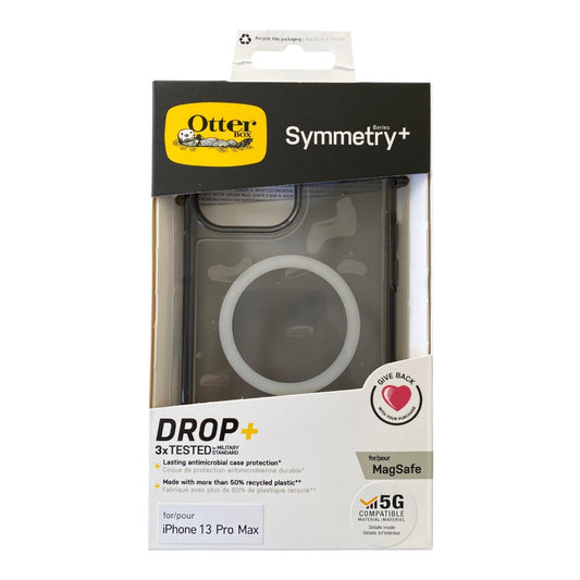 Estuche otterbox symmetry iphone 13 pro max magsafe color negro
