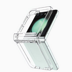 estuche transparente spigen thin fit samsung z flip 5 color transparente