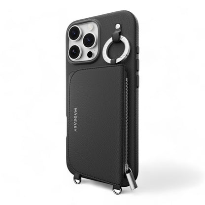Estuche SwitchEasy Wallet iPhone 16 Pro - Negro - 0711503600040157