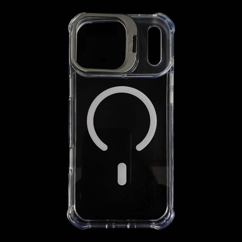 Estuche El Rey SheerForce con magsafe Iphone 17 pro max bracket color transparente