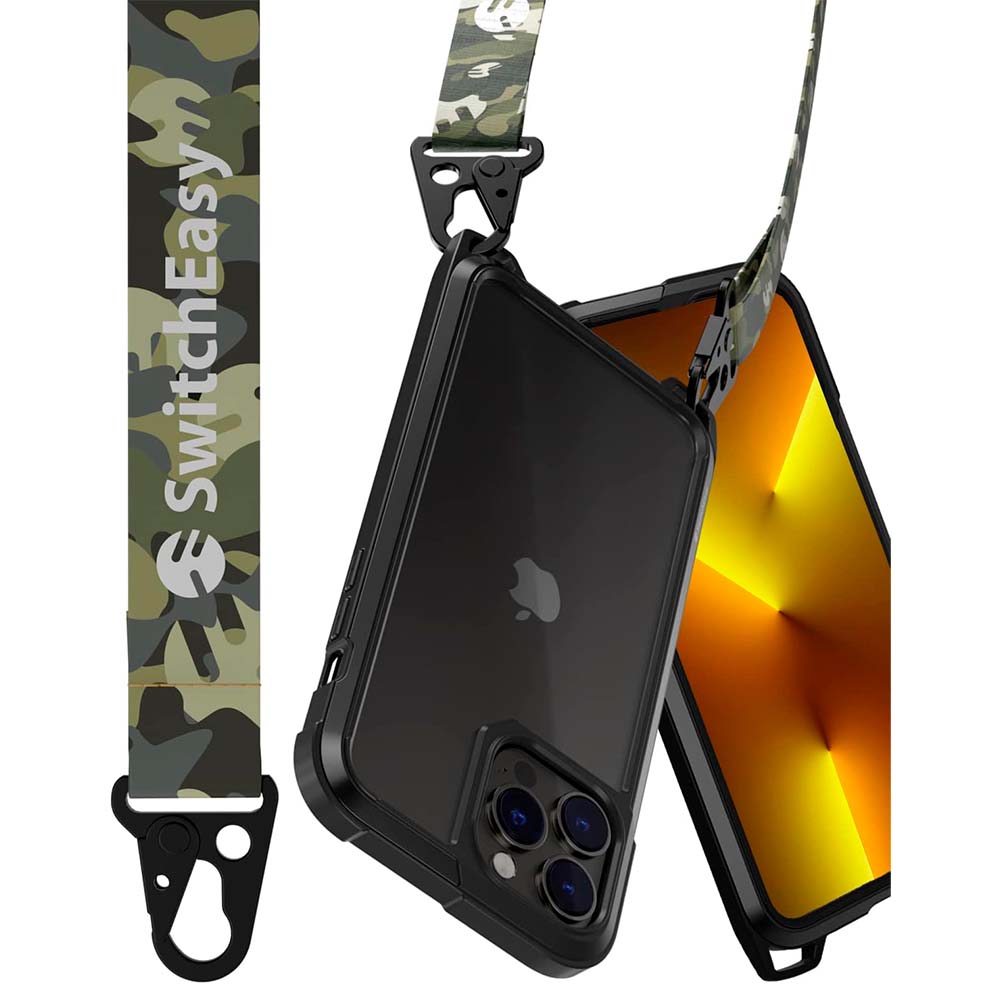 Estuche SwitchEasy Odyssey iPhone 13 Pro - Verde Militar - 0712703600820242