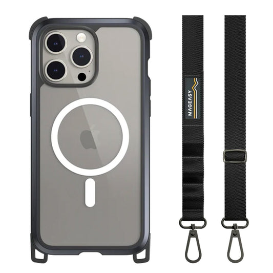Estuche MagEasy Odyssey iPhone 15 Pro - Negro - 0712703600870157