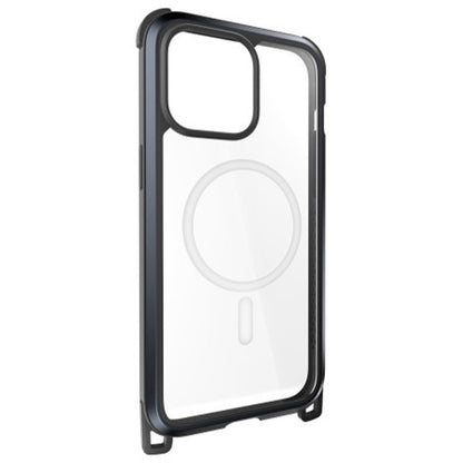 Estuche MagEasy Odyssey iPhone 15 Pro con Strap Metal Negro - 0712703600880157