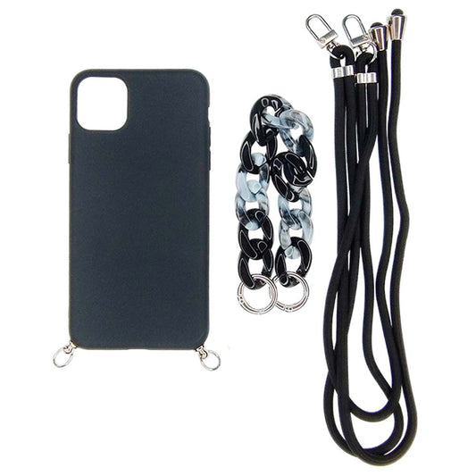 Estuche El Rey Strap iPhone 14 Plus - Negro - 0712801100310157