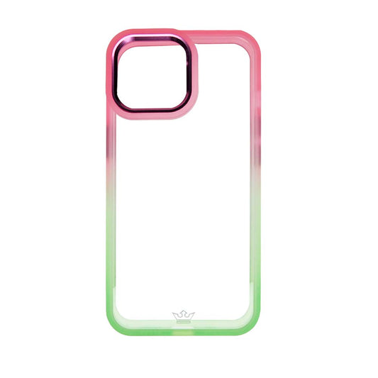 Estuche Clásico El Rey Degrade iPhone 14 Pro Max - Rosado/Verde - 0713201100270087