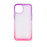 estuches clasico el rey degrade apple iphone 14 color morado / rosado