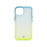 Estuche clasico el rey degrade apple iphone 14 color turquesa / verde
