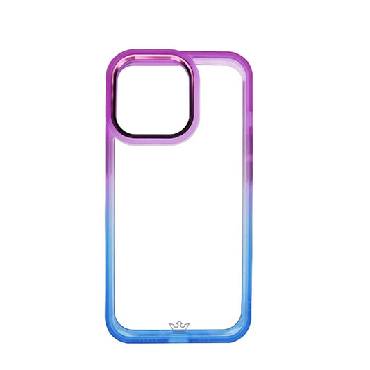 Estuche Clásico El Rey Degrade para iPhone 14 - Morado/Azul - 0713201100750136