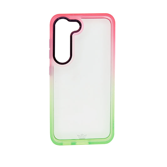 Estuche Clásico El Rey Degrade Samsung S23 - Rosado/Verde - 0713201101180087