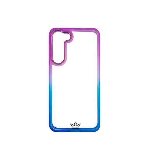 Estuche clasico el rey degrade samsung s23 plus color morado / azul