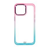 estuches clasico el rey degrade apple iphone 14 pro max color rosado / turquesa