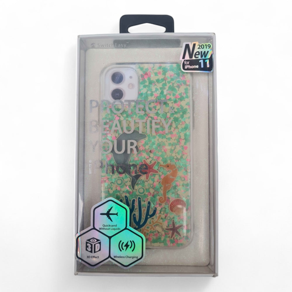 Estuche Clásico SwitchEasy Flash para iPhone 11 - Marineland - 0713403600010179