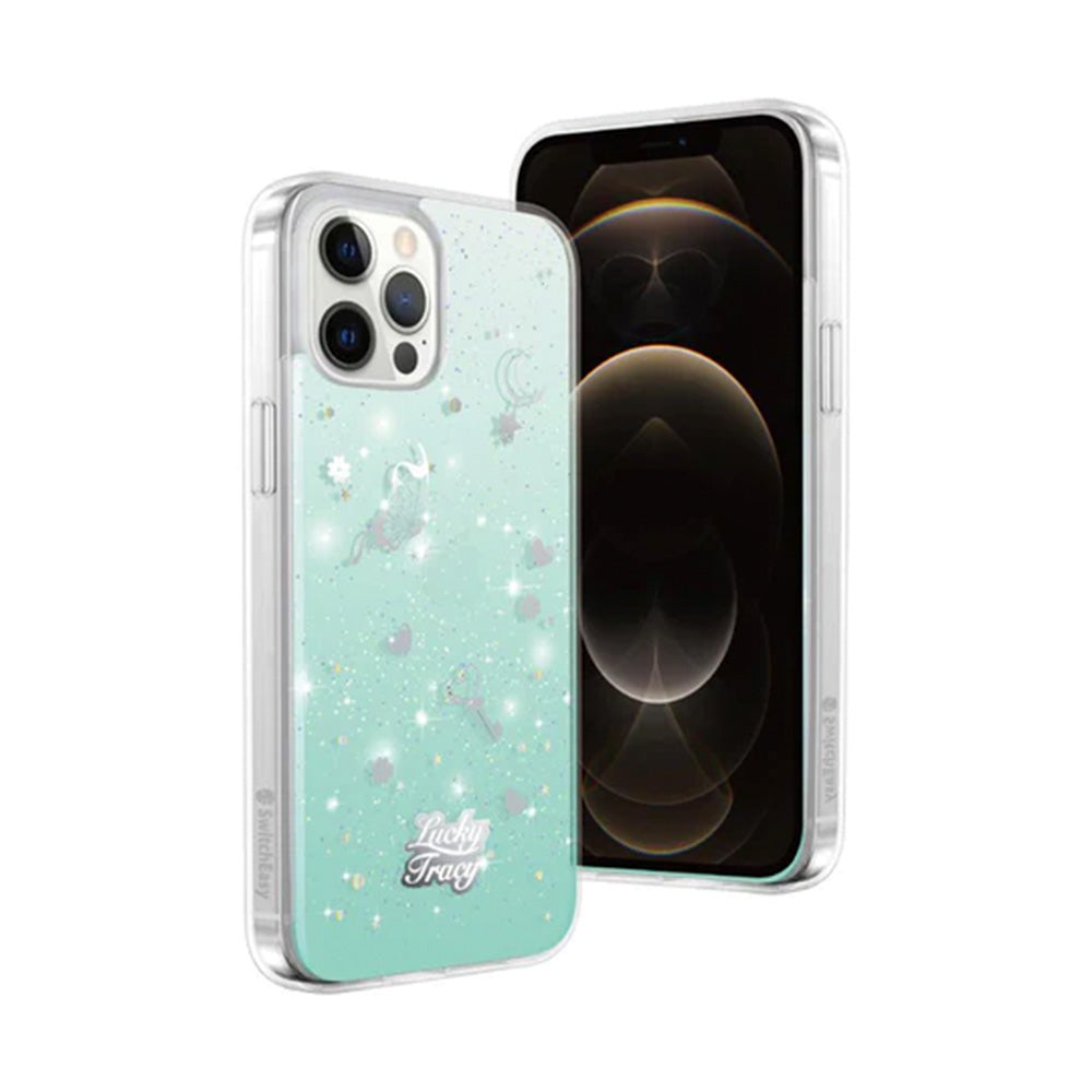 Estuche Clásico SwitchEasy Lucky Azul para iPhone 12 Pro Max - 0713503600010012