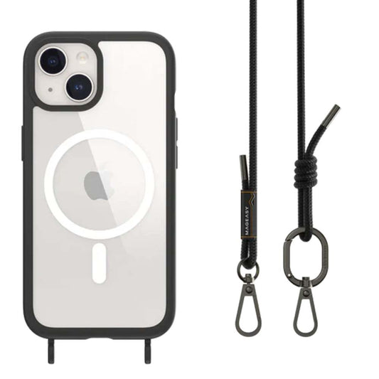 Estuche Switcheasy Roam iPhone 15 + Strap Negro - 0713903600010157