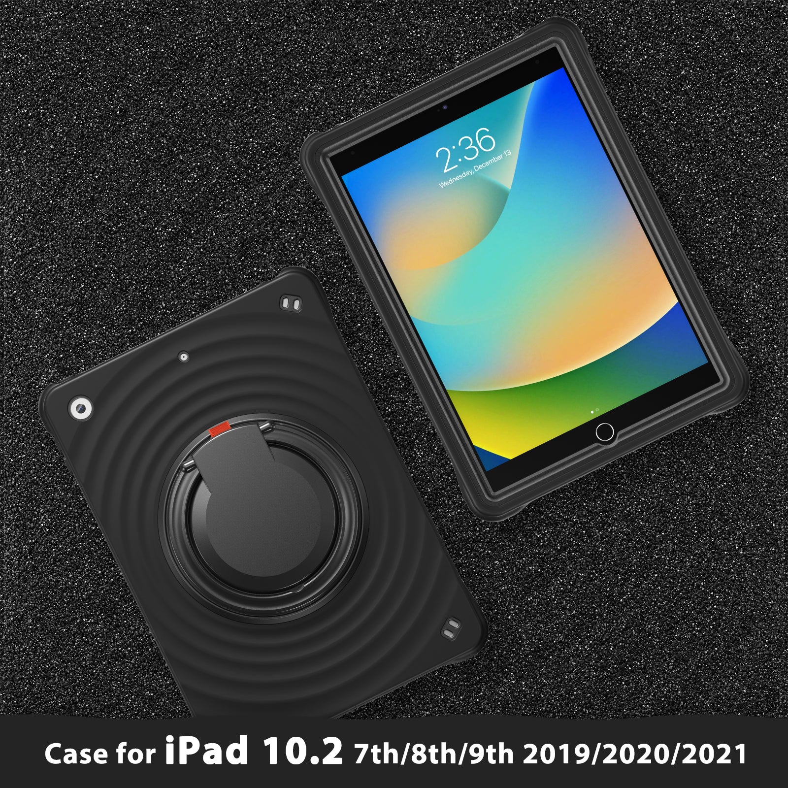 Estuche Chief Engineer B Series para iPad 10.2 - Negro - 0714000001