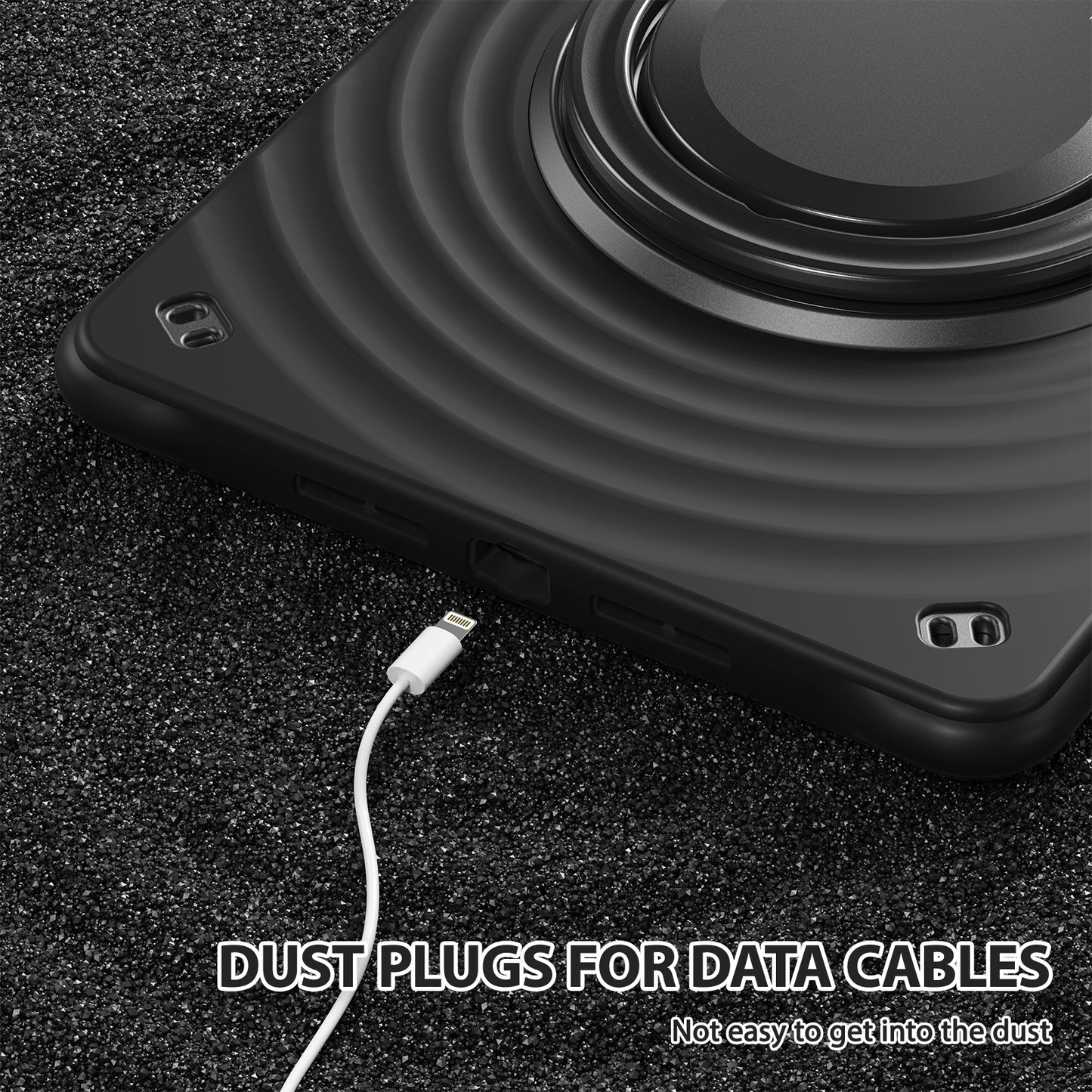 Estuche chief engineer b series modelo ipad 10.2 color negro con strap - imagen 5