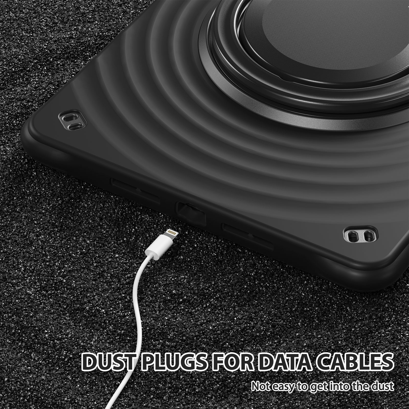 Estuche chief engineer b series modelo ipad 10.2 color negro con strap - imagen 5