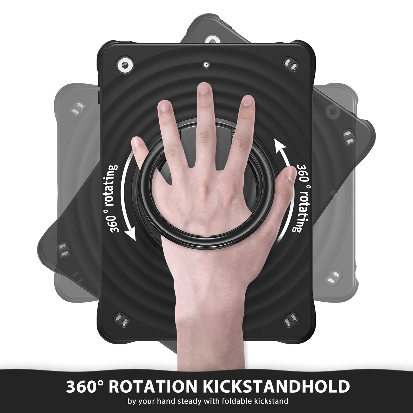 Estuche chief engineer b series modelo ipad 10.2 color negro con strap - imagen 11