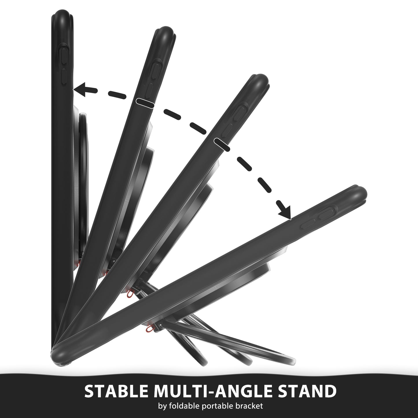 Estuche chief engineer b series modelo ipad 10.2 color negro con strap - imagen 14