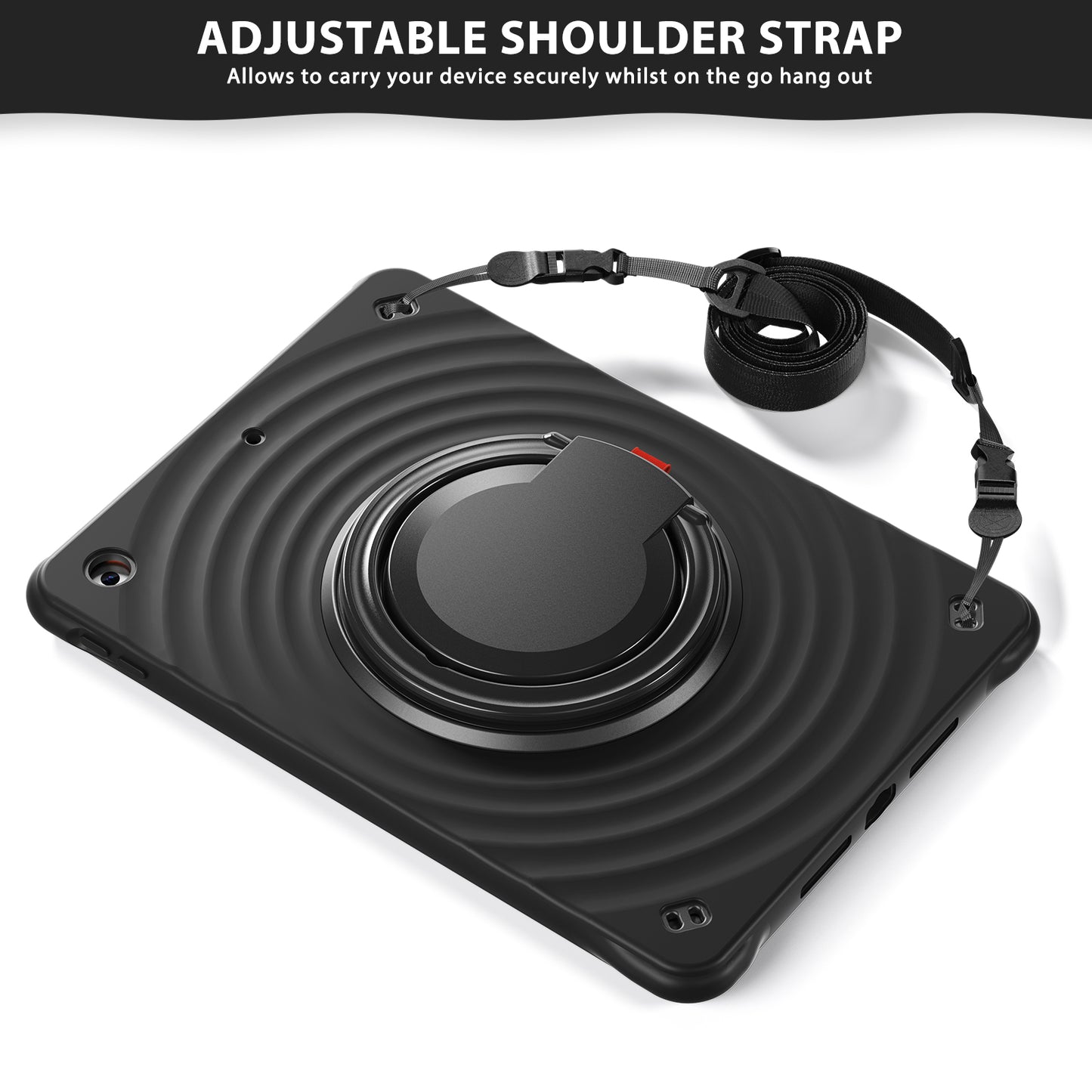 Estuche Chief Engineer B Series para iPad 10.2 - Negro - 0714000001