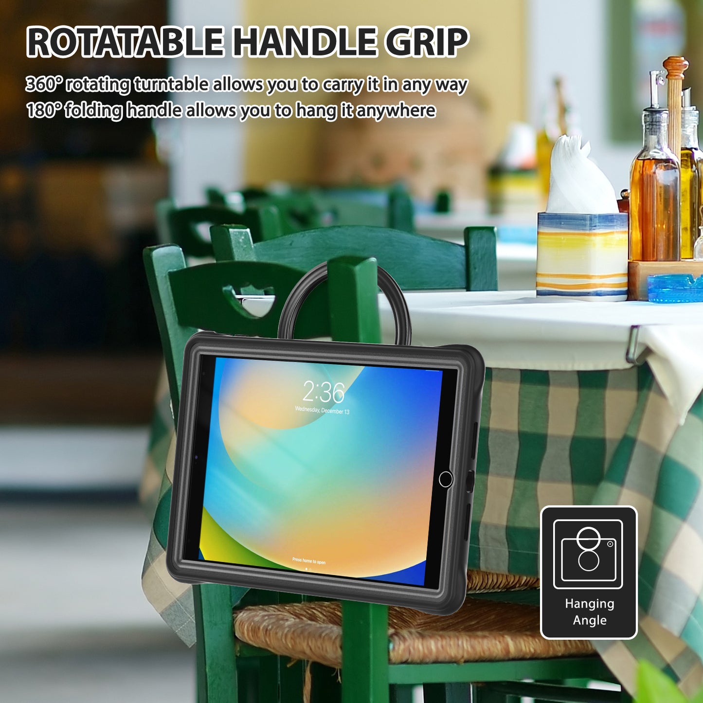 Estuche Chief Engineer B Series para iPad 10.2 - Negro - 0714000001
