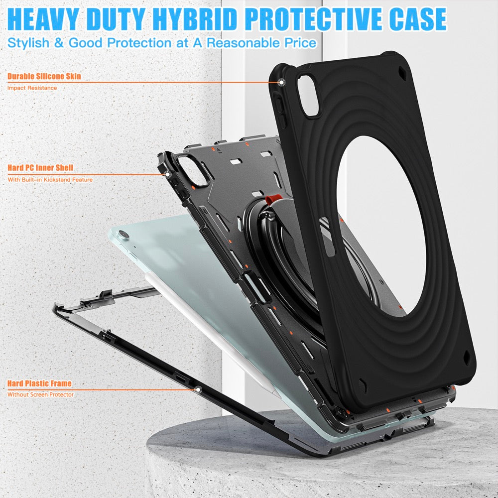 Estuche chief engineer b series modelo ipad air 13 2024 color negro con strap
