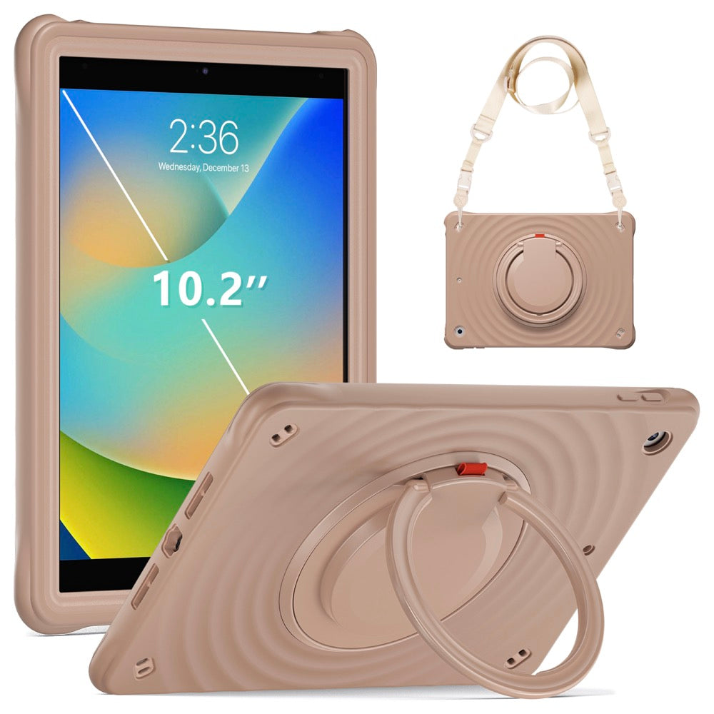 Estuche chief engineer b series modelo ipad 10.2 color cafe con strap - imagen 2