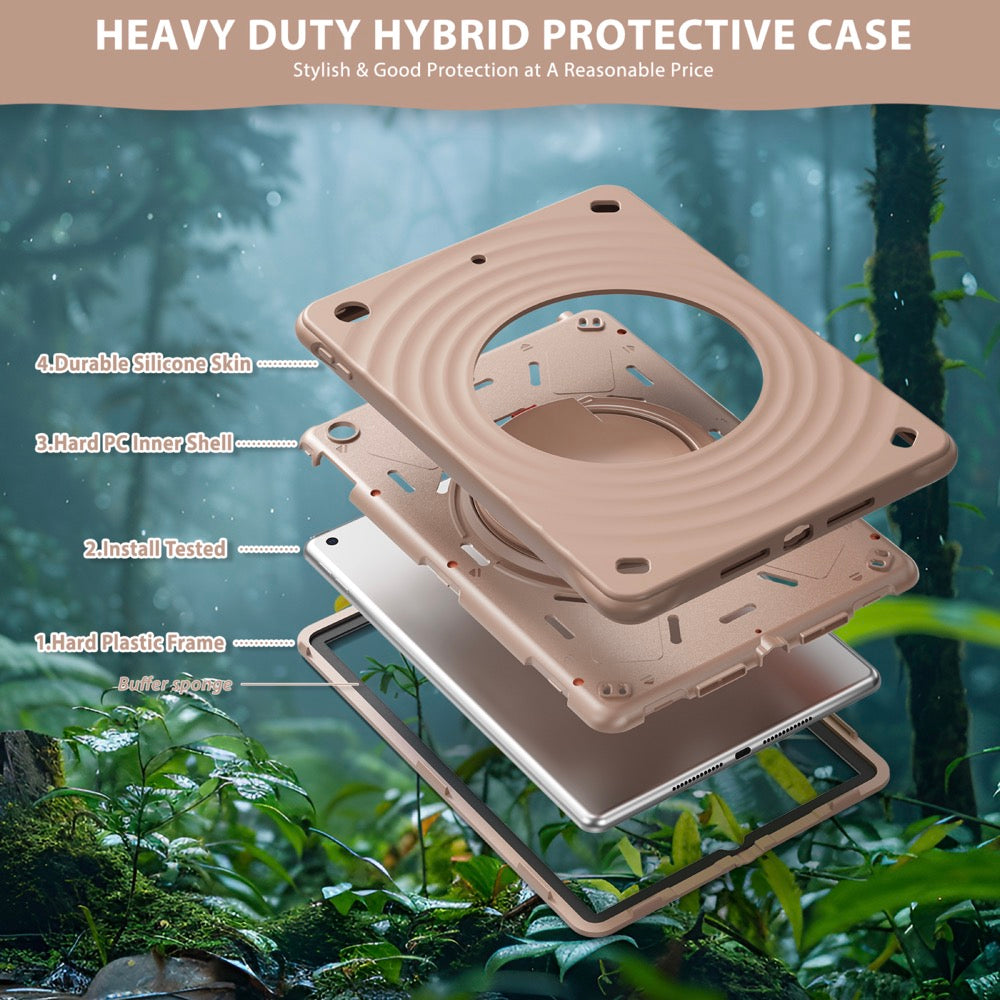 Estuche chief engineer b series modelo ipad 10.2 color cafe con strap - imagen 10