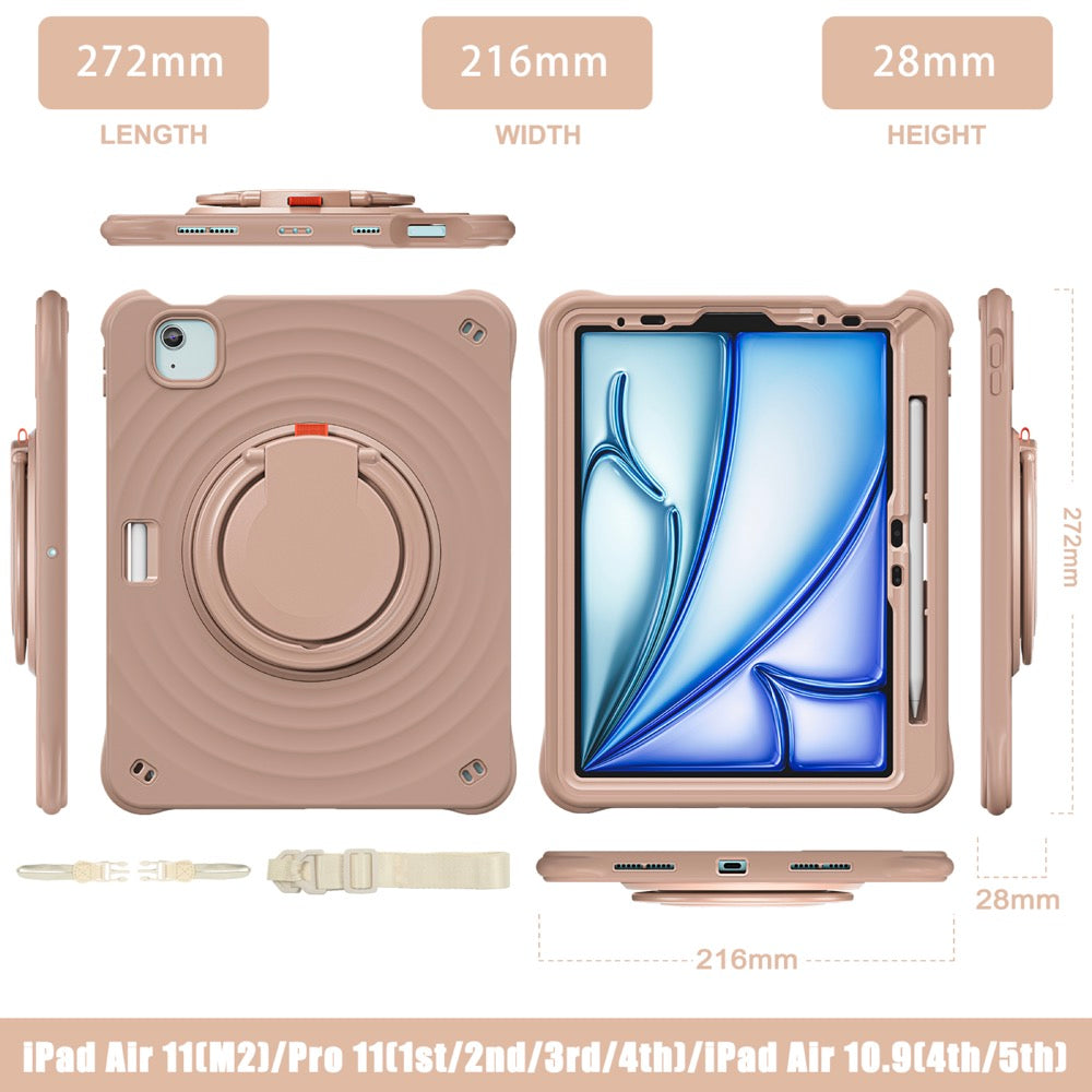 Estuche Chief Engineer B Series para iPad Air 11 2024 - Café - 0714000008