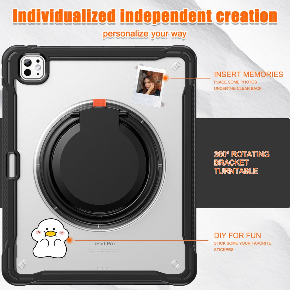 Estuche Popeye B Series para iPad Pro 13 2024 - Transparente - 0714000018