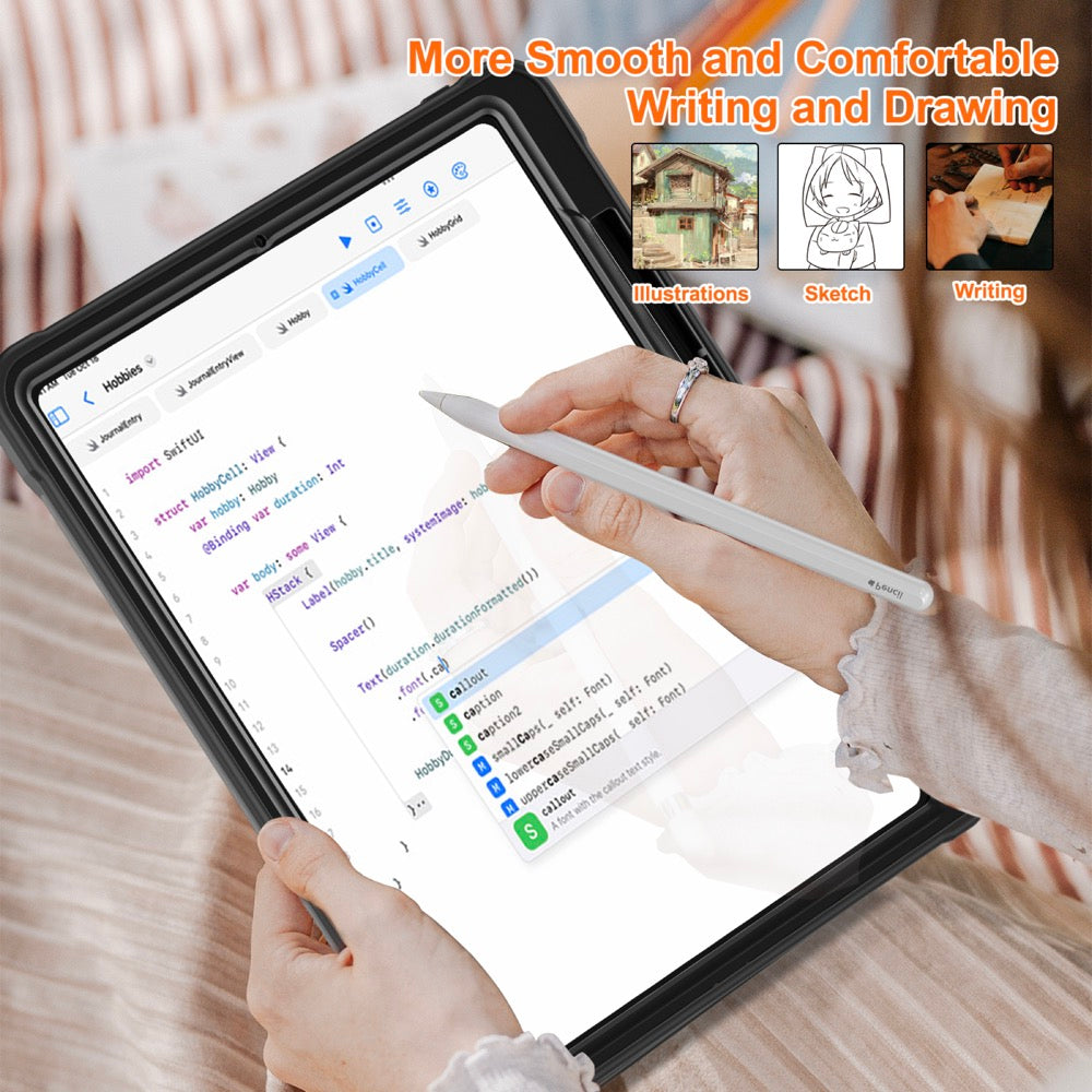 Estuche Popeye B Series para iPad Pro 13 2024 - Transparente - 0714000018