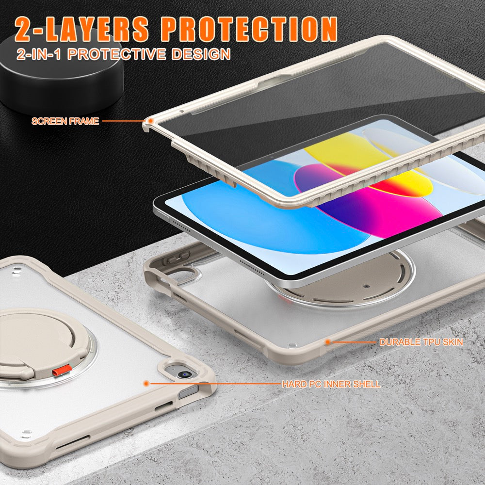 Estuche Popeye B Series para iPad 10th - Beige - 0714000022