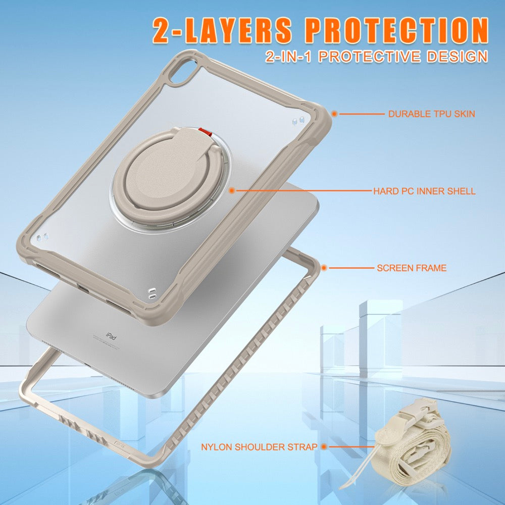 Estuche Popeye B Series para iPad 10th - Beige - 0714000022