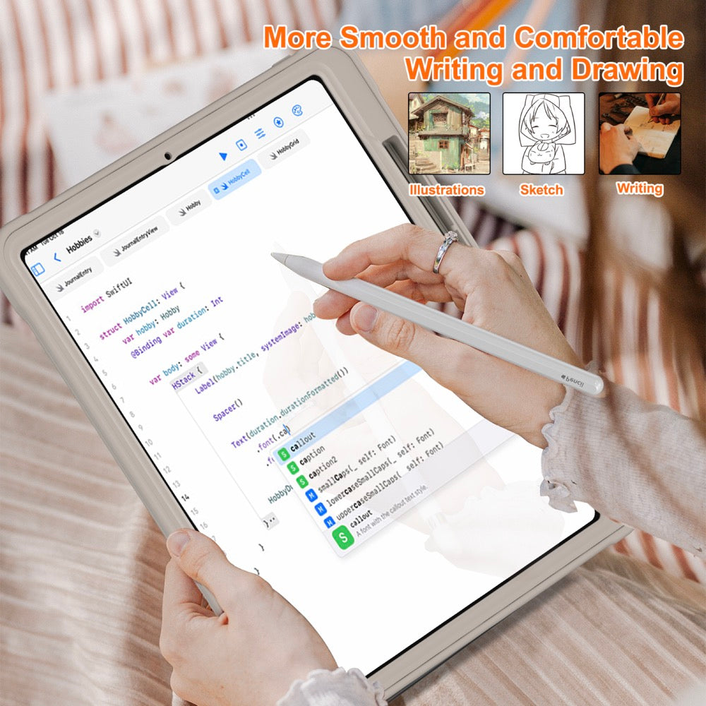 Estuche Popeye B Series Beige para iPad Pro 13 2024 - 0714000025