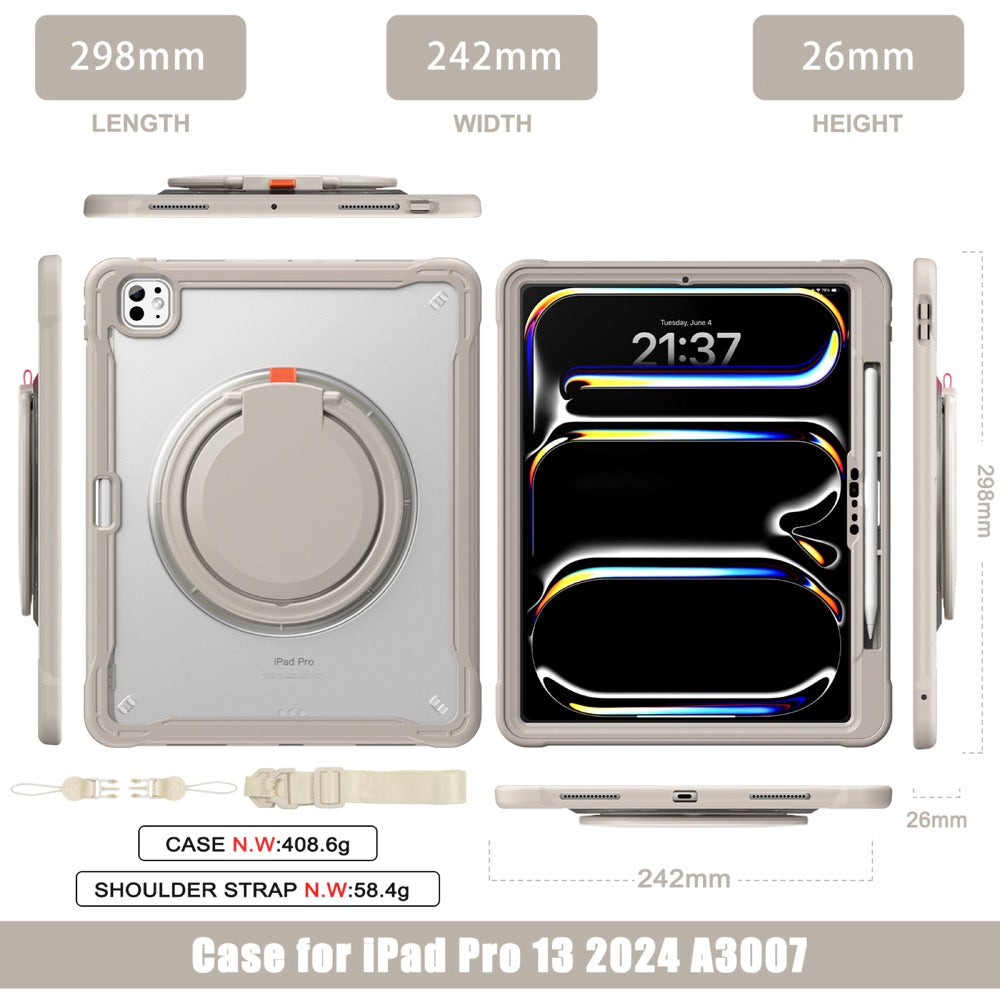 Estuche Popeye B Series Beige para iPad Pro 13 2024 - 0714000025