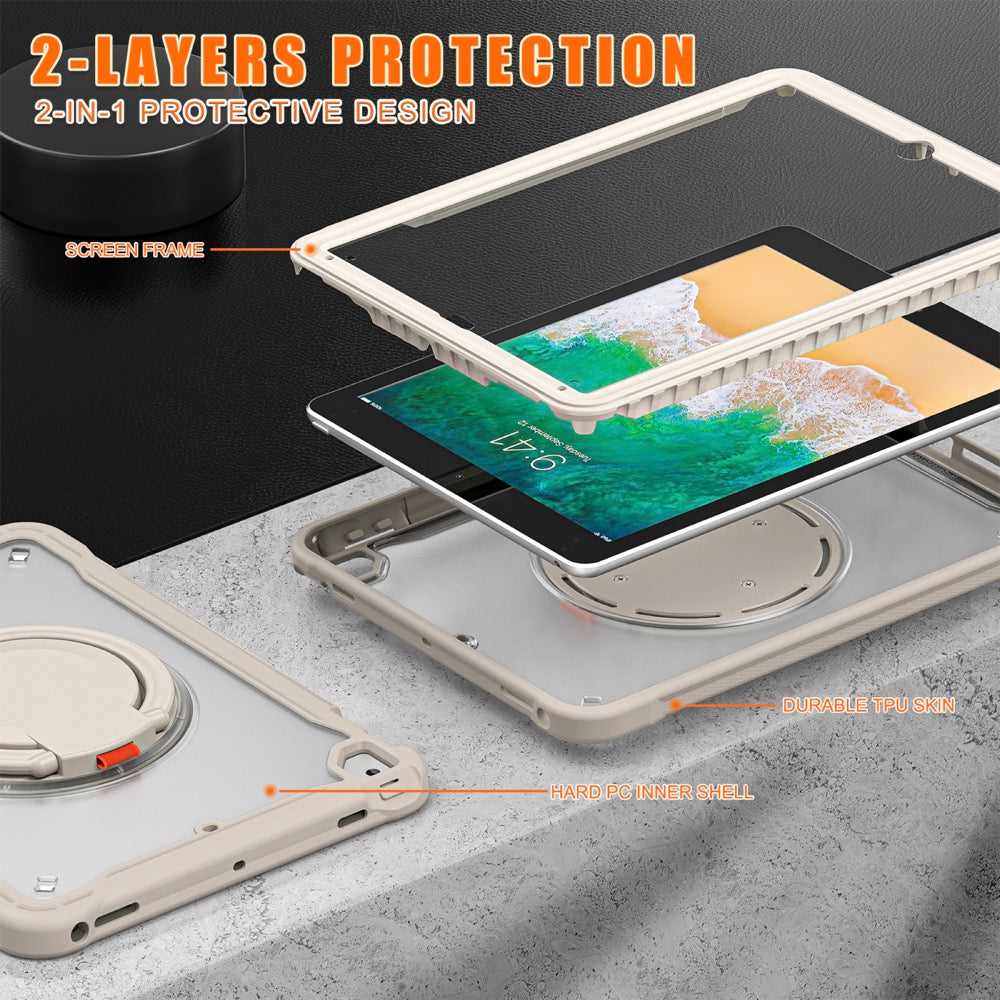 Estuche popeye b series modelo ipad 9.7 color beige sin strap
