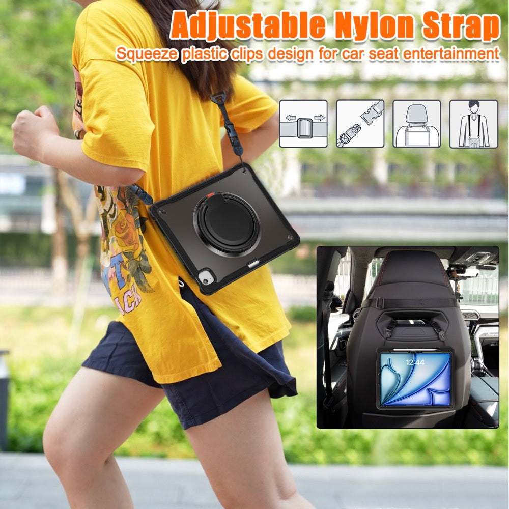 Estuche Popeye B Series para iPad Air 13 2024 - Negro - 0714000029