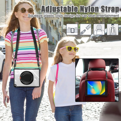 Estuche transparent b series modelo ipad 10.2 color negro con strap - imagen 4