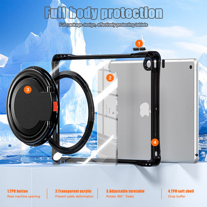 Estuche transparent b series modelo ipad 10.2 color negro con strap - imagen 7