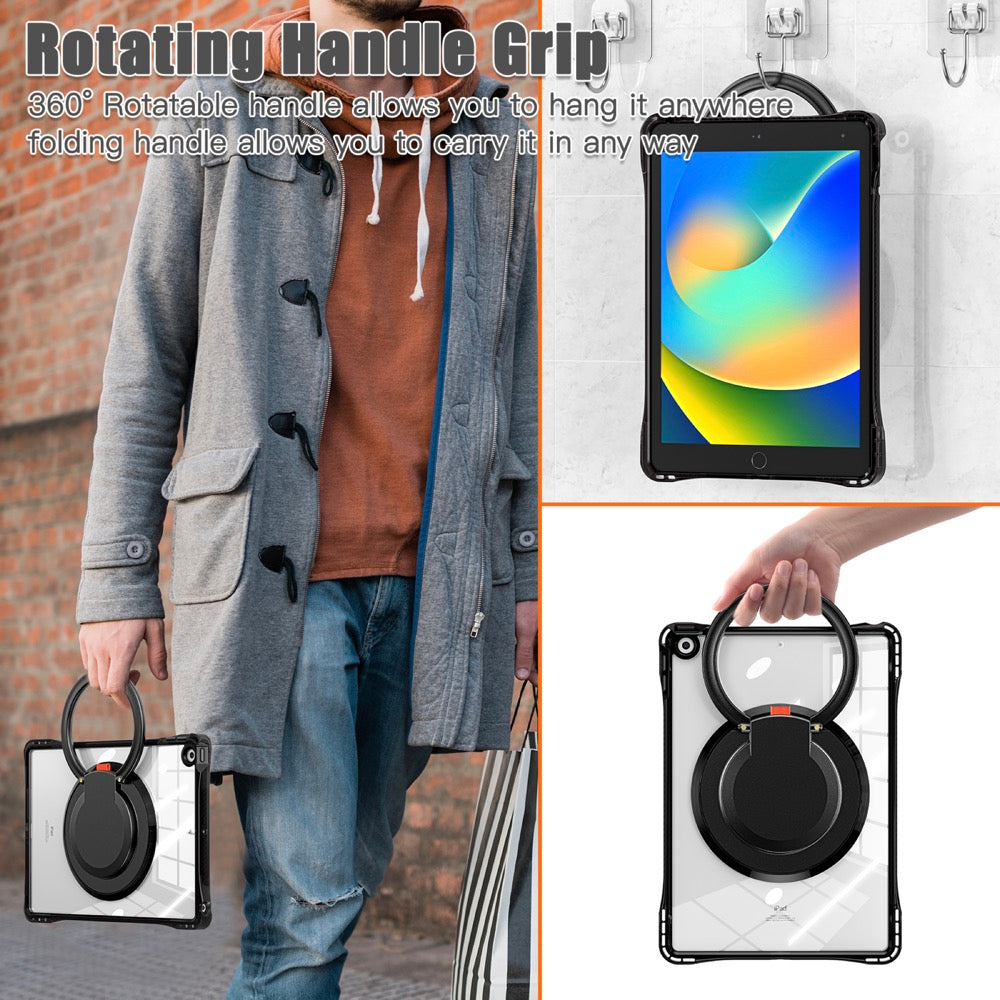 Estuche Transparente B Series para iPad 10.2 - Negro - 0714000033