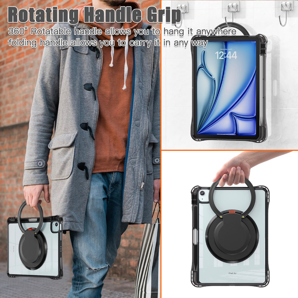 Estuche Transparent B Series para iPad Air 11 2024 - Negro - 0714000035