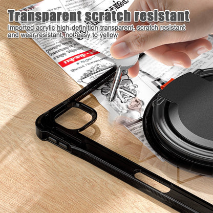 Estuche Transparente B Series para iPad Pro 13 2024 - Negro - 0714000036